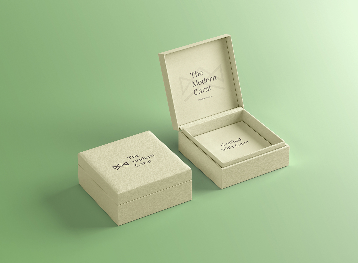 Free Jewelry Box Mockup